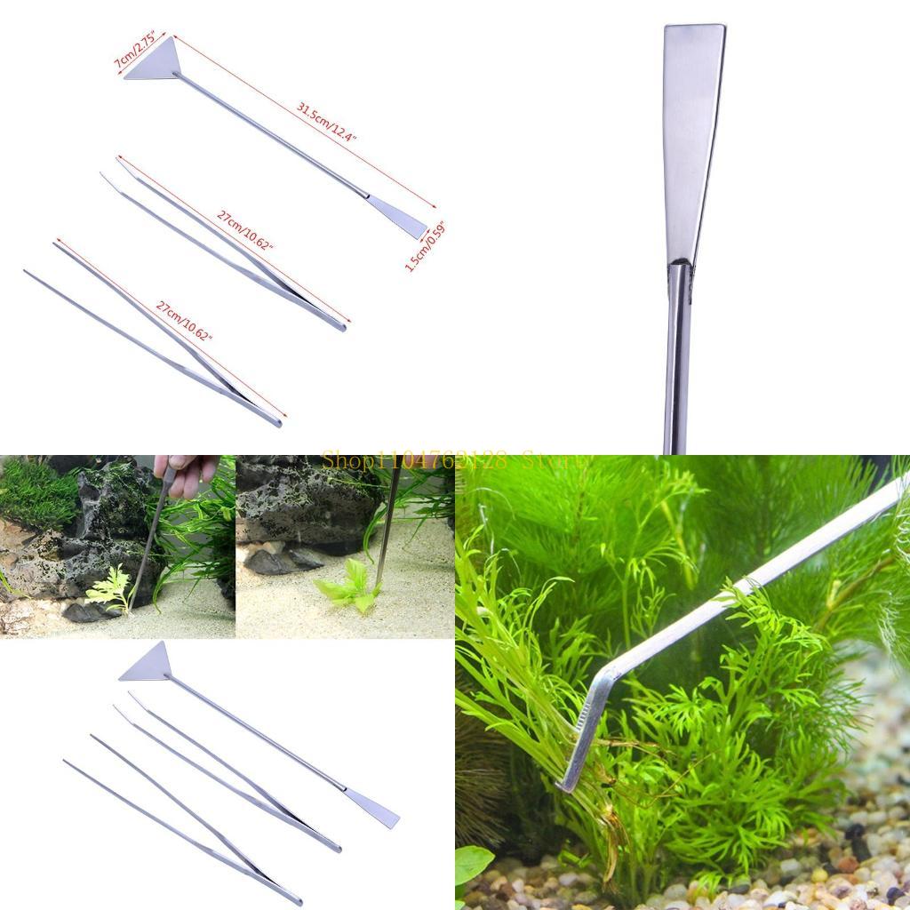 Aquarium Plants For Sale - 3-Pack Alat Spatula Pinset Akuarium Alat