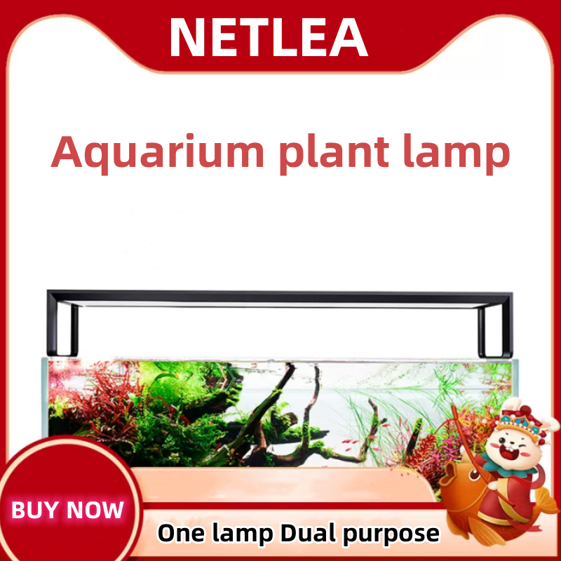 Aquarium Plant Ornament - Lampu LED Akuarium Spektrum Penuh NETLEA