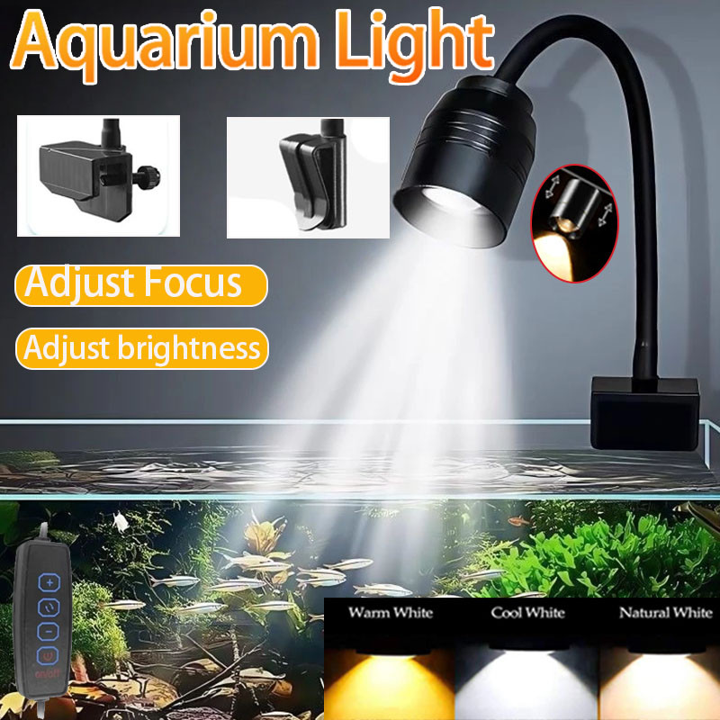 Aquarium Plant Ornament - Lampu Akuarium USB Lampu Tanaman Penumbuh