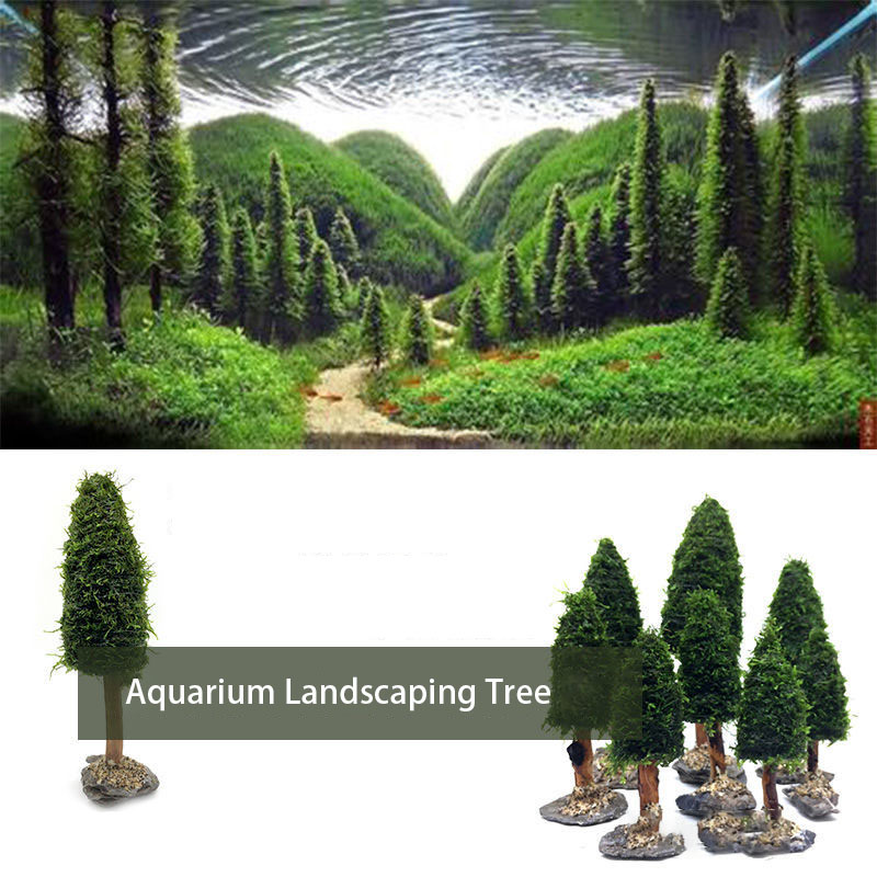 Aquarium Planted Seeds - Dekorasi Akuarium Tanaman Air Pohon Lumut