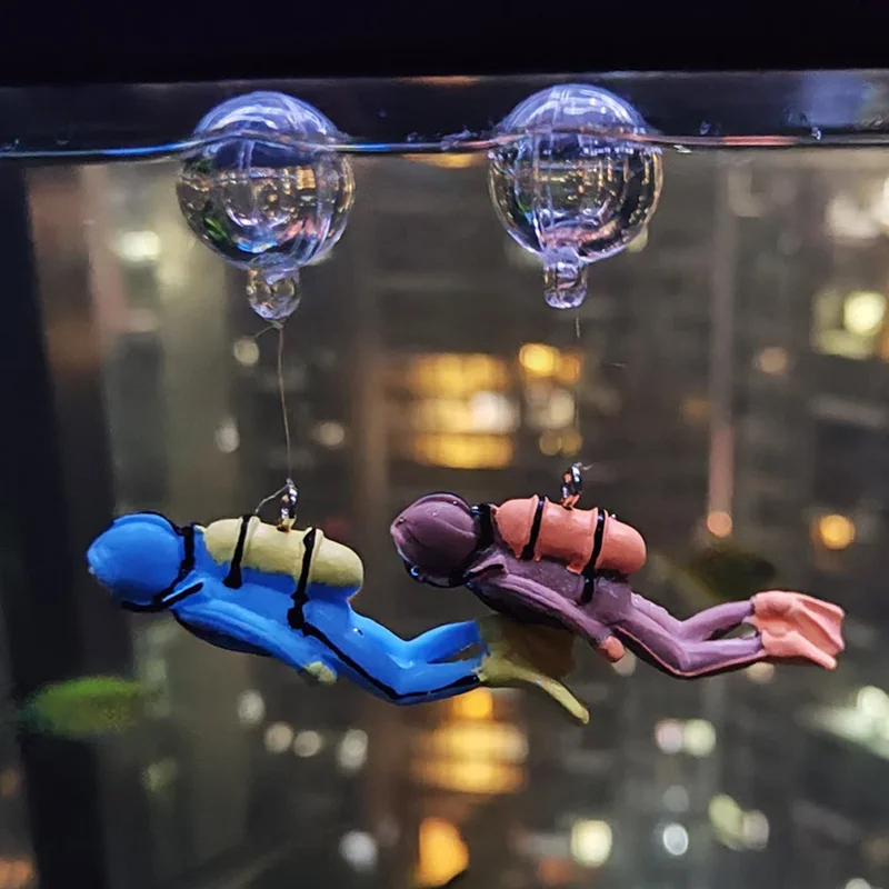 Aquarium Plant Design - 1/2 Buah Aksesori Dekorasi Akuarium Mini