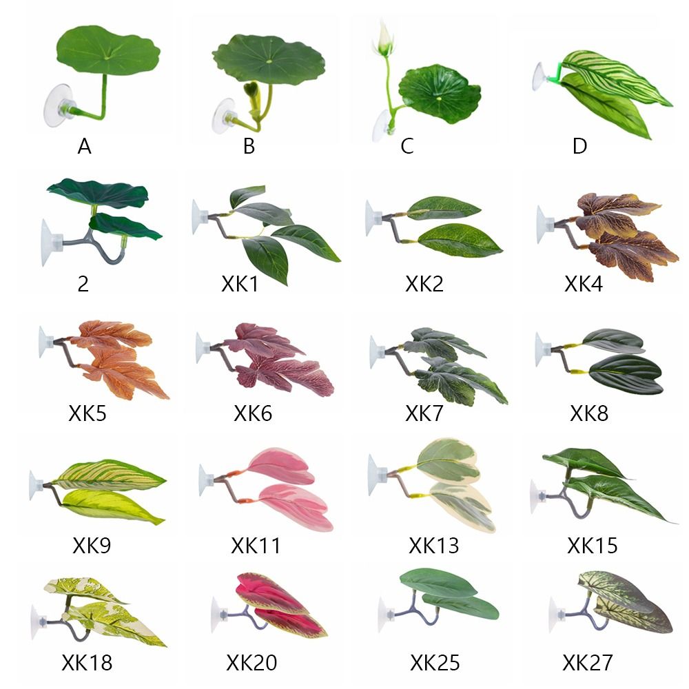 Daun Teratai Plastik untuk Ika - Aquarium Plant Ornament ulasan dan harga