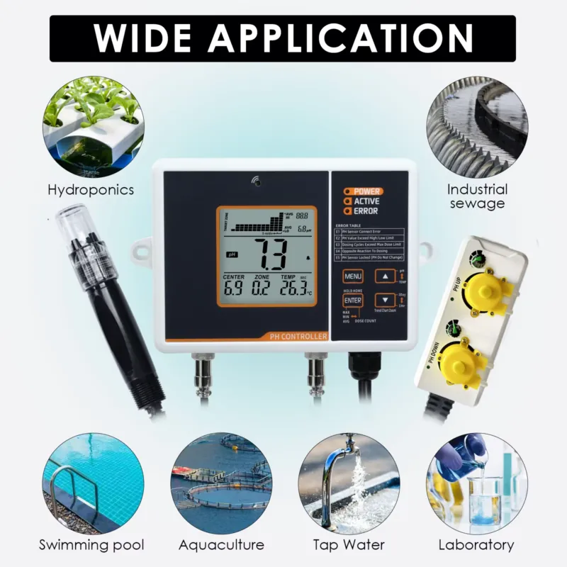 Pengontrol pH Digital Langsung - Aquarium Plant Factory ulasan dan harga