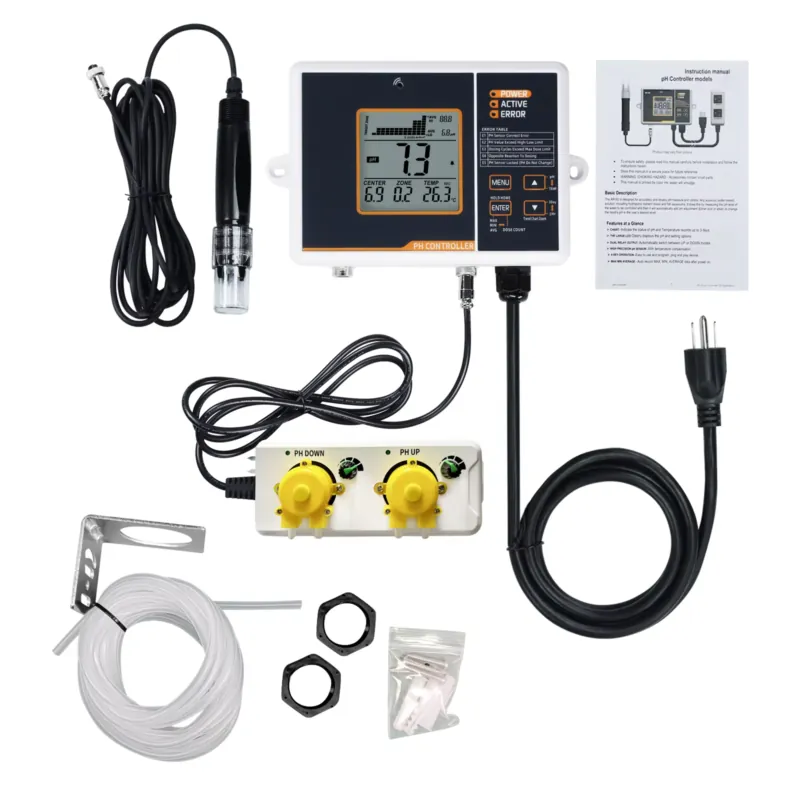 Pengontrol pH Digital Langsung - Aquarium Plant Factory ulasan dan harga