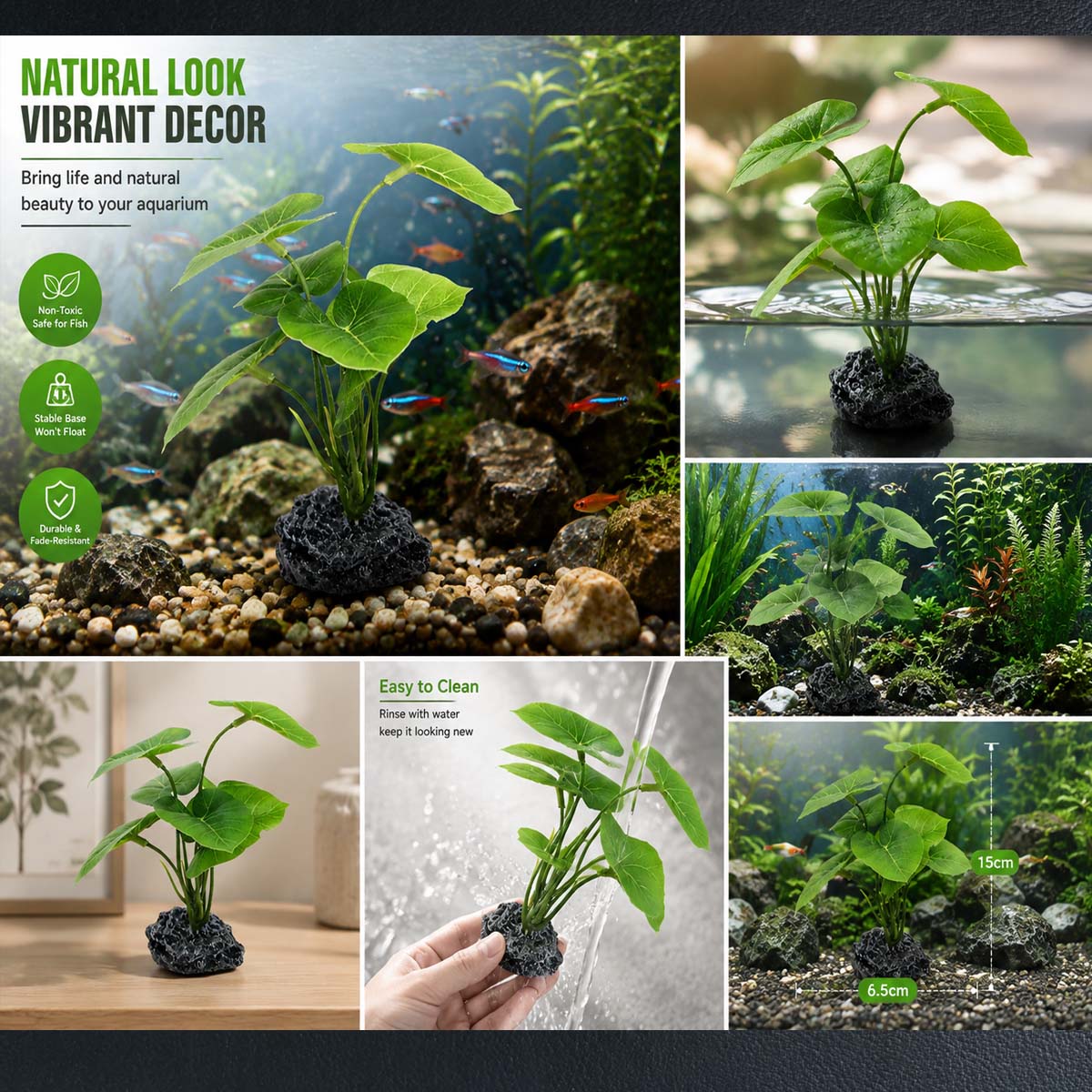 1 buah Tanaman Simulasi Akuari - Aquarium Plant Design ulasan dan harga