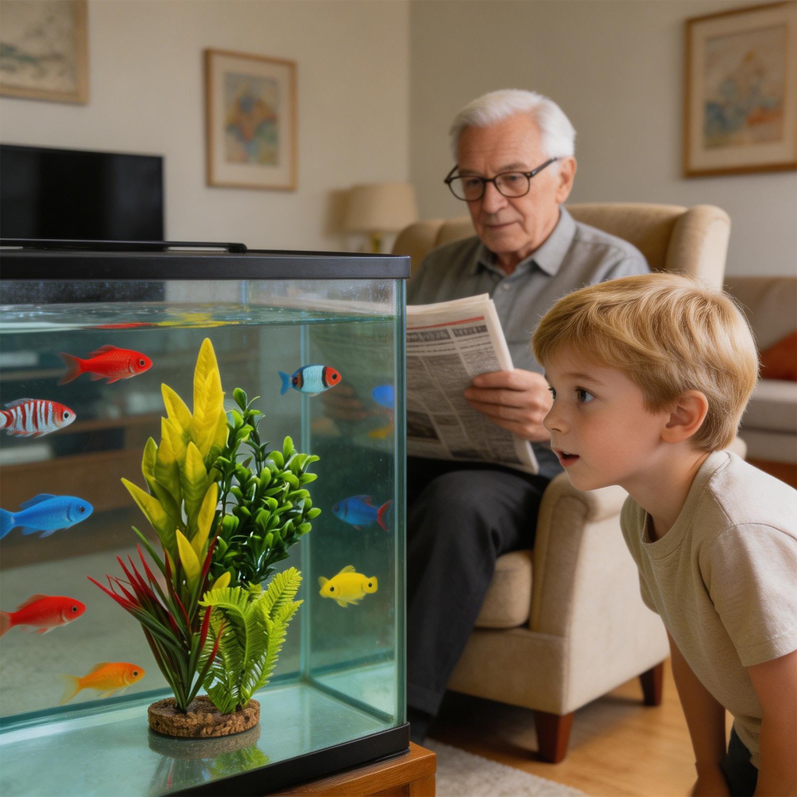 Tanaman Buatan Untuk Dekorasi  - Planted Aquarium For Beginners ulasan dan harga