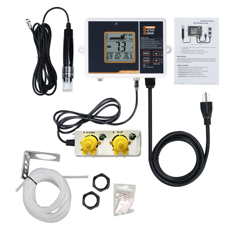 Pengontrol pH Digital Langsung - Aquarium Plant Factory ulasan dan harga