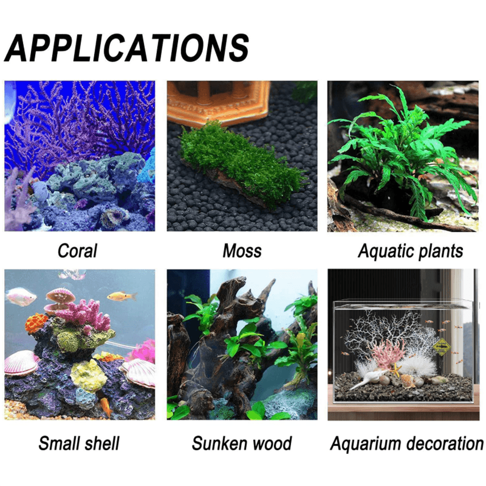 Lem instan akuarium multifungs - Aquarium Plant Glue Gel ulasan dan harga