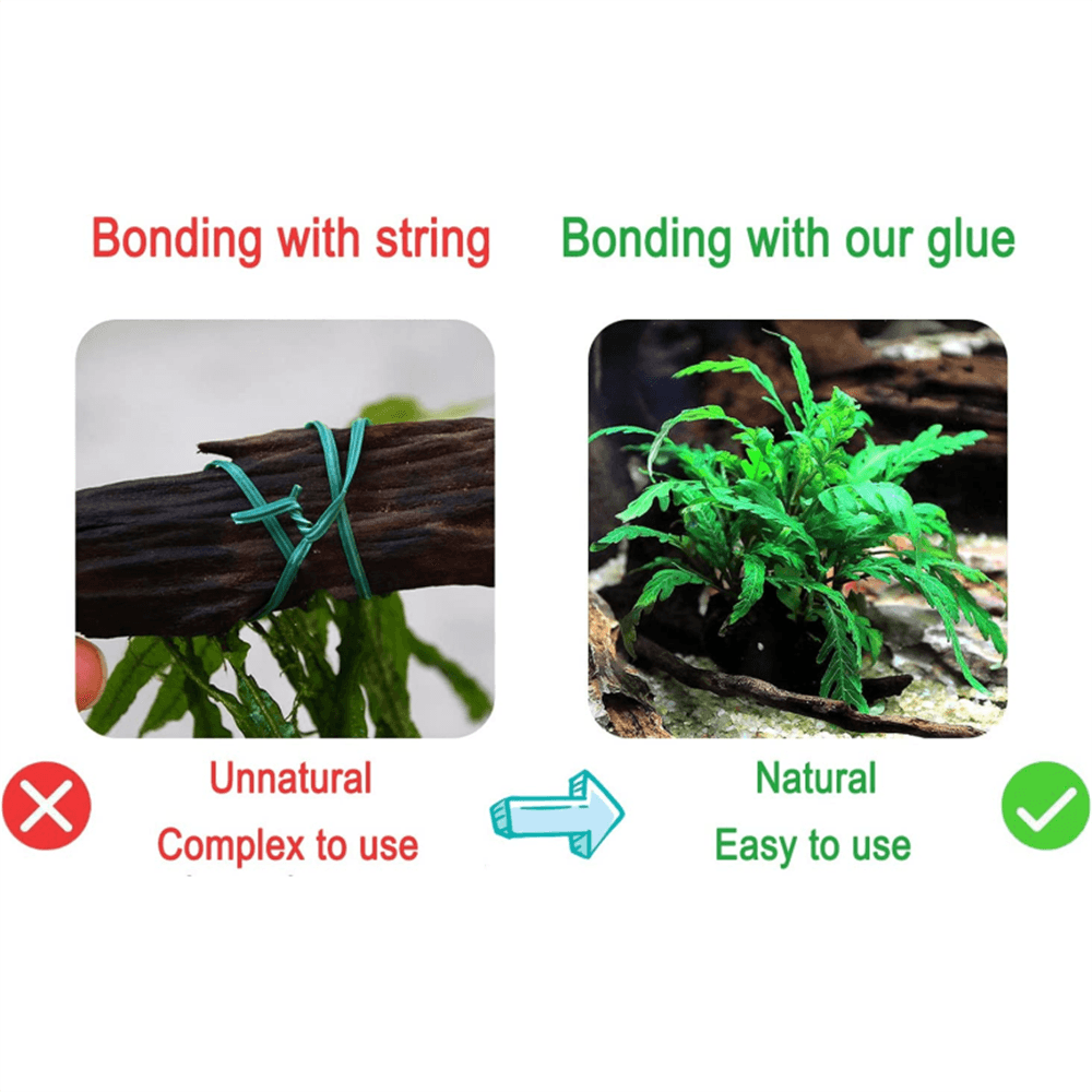 Lem instan akuarium multifungs - Aquarium Plant Glue Gel ulasan dan harga