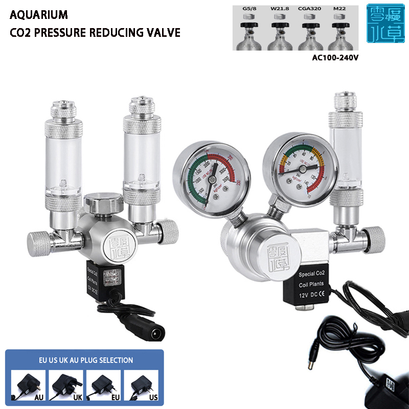 Katup solenoid akuarium, regul - Planted Aquarium Equipment ulasan dan harga