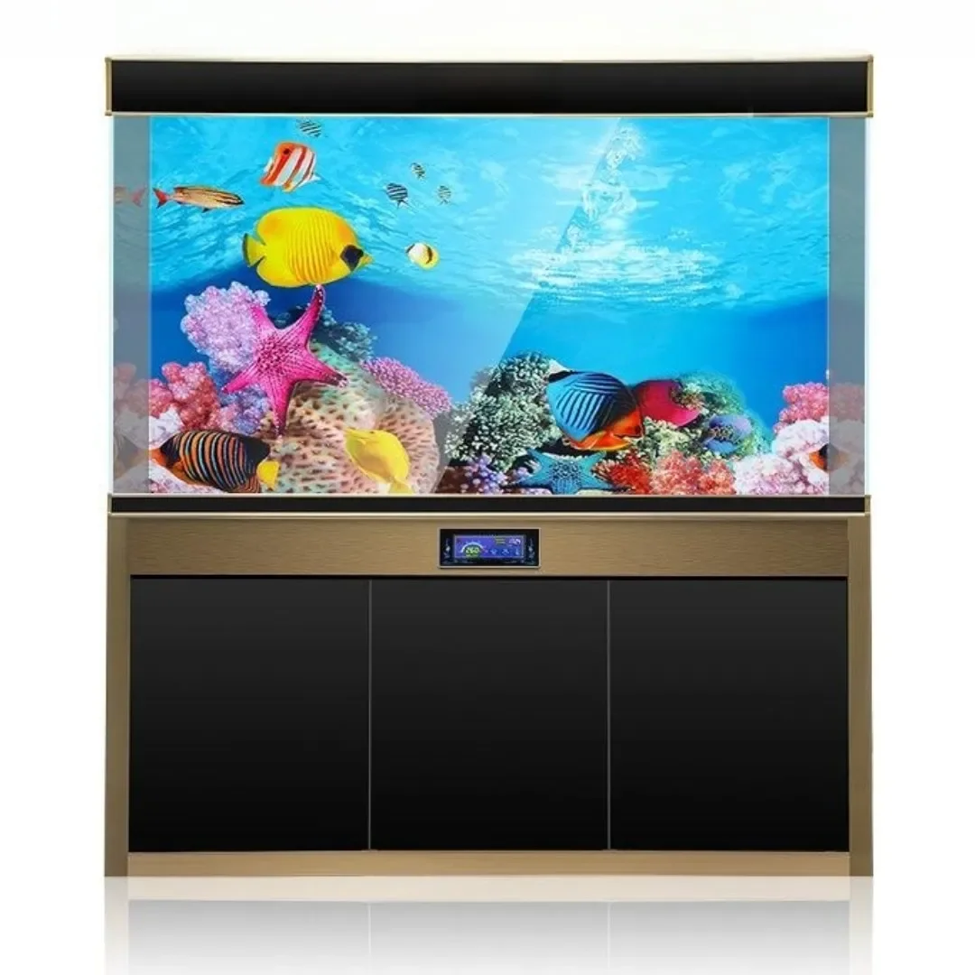 Latar belakang akuarium 3D sti - Aquarium Plant Ornament ulasan dan harga