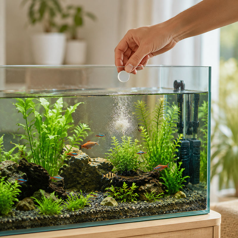 Tablet Penghilang Alga Akuariu - Planted Aquarium Equipment ulasan dan harga