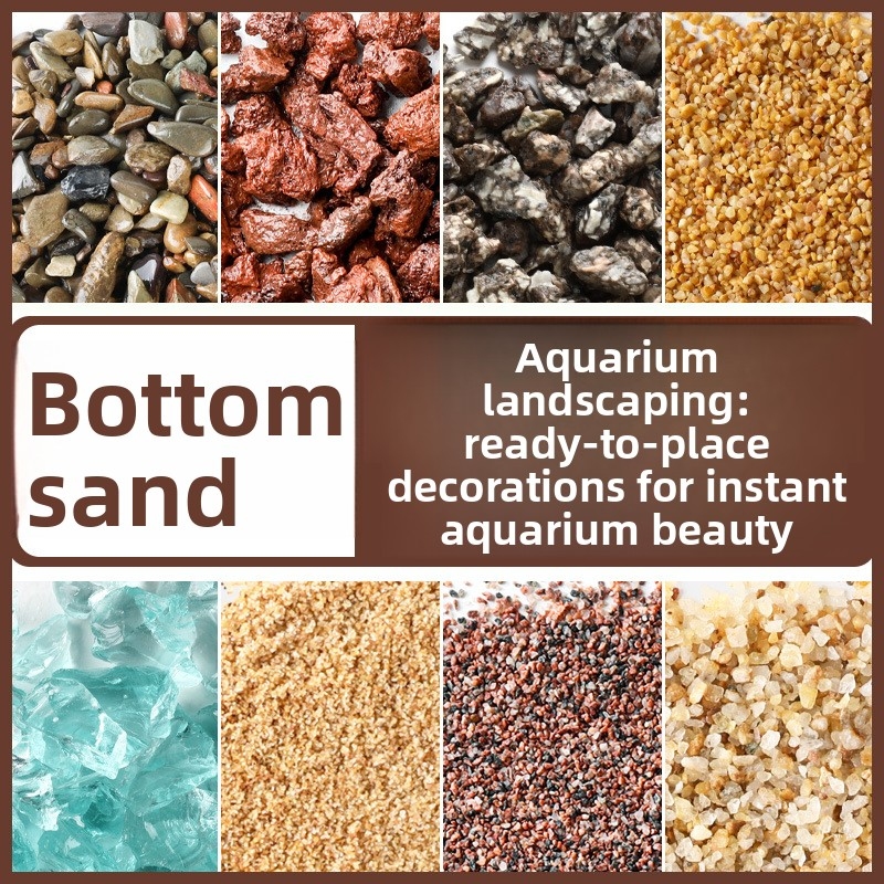 Pasir Kaca Berwarna untuk Akua - Aquarium Sand White ulasan dan harga