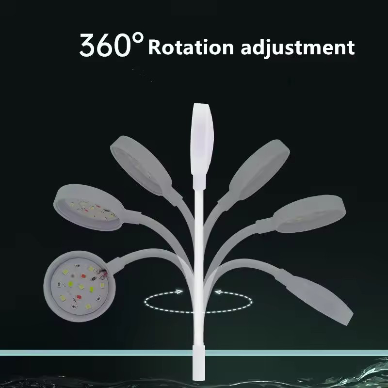 Lampu Klip Akuarium LED USB Tr - Aquarium Plant Ornament ulasan dan harga