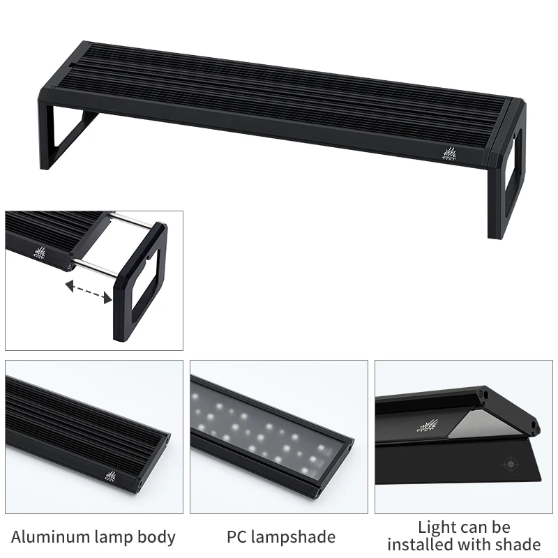 Lampu Akuarium LED Pintar ZXY  - Aquarium Plants For Sale ulasan dan harga