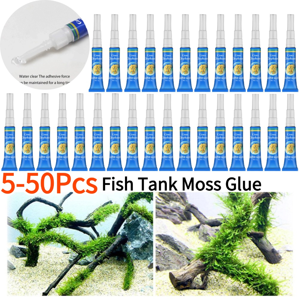 50-5pcs tangki ikan lansekap l - Aquarium Plant Glue Gel ulasan dan harga