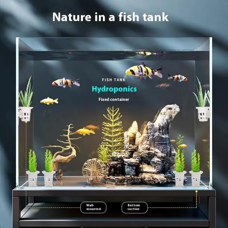 10/20/30Pcs Cangkir Tanam Akua - Aquarium Plant Design ulasan dan harga