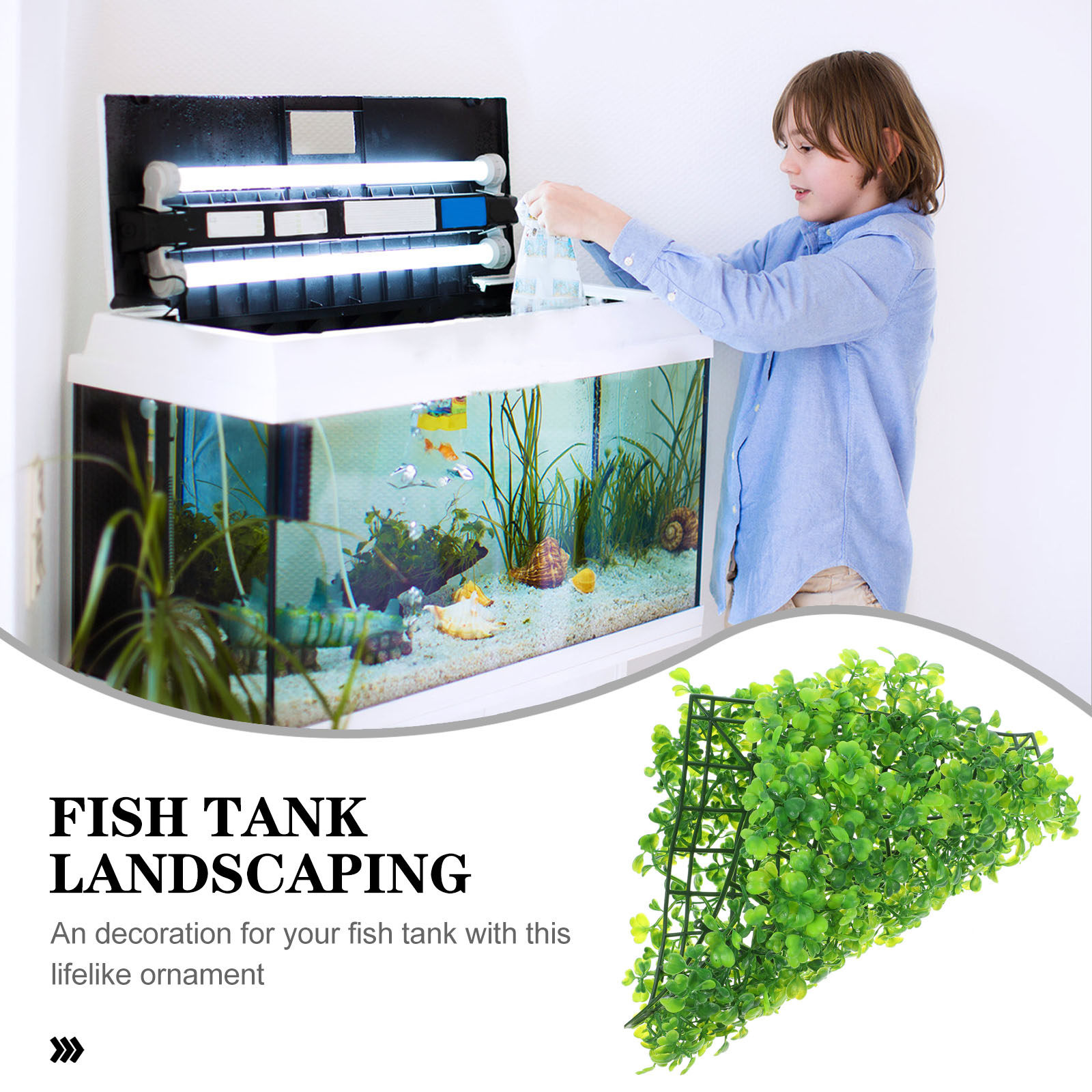 Rumput Akuarium Palsu, Tanaman - Aquarium For Planted Tank ulasan dan harga