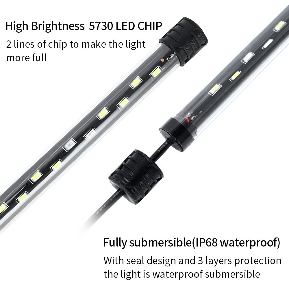 Lampu Akuarium LED 90-260V Lam - Aquarium Plant Ornament ulasan dan harga