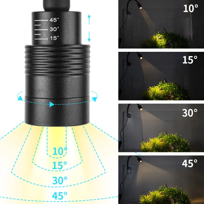Lampu LED Akuarium Pencahayaan - Aquarium Plants For Sale ulasan dan harga
